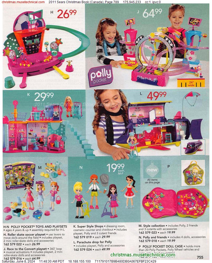 2011 Sears Christmas Book (Canada), Page 789