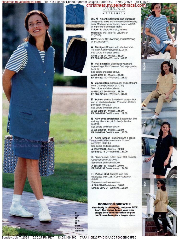 1997 JCPenney Spring Summer Catalog, Page 169