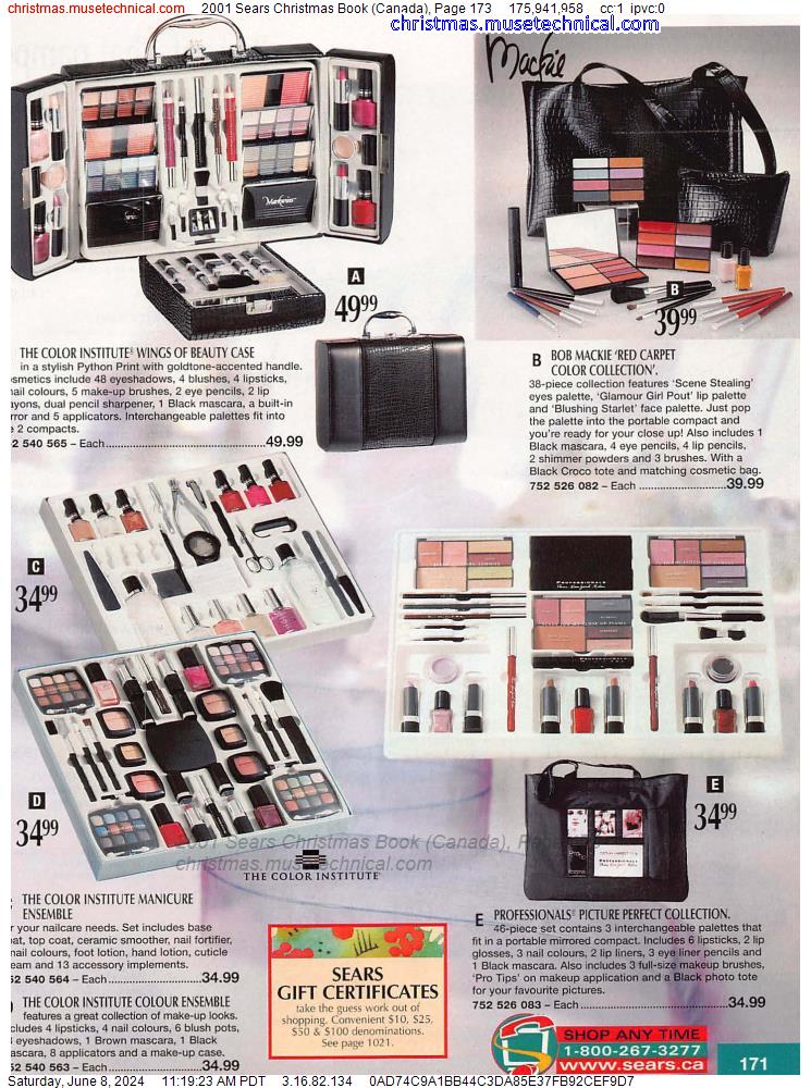 2001 Sears Christmas Book (Canada), Page 173
