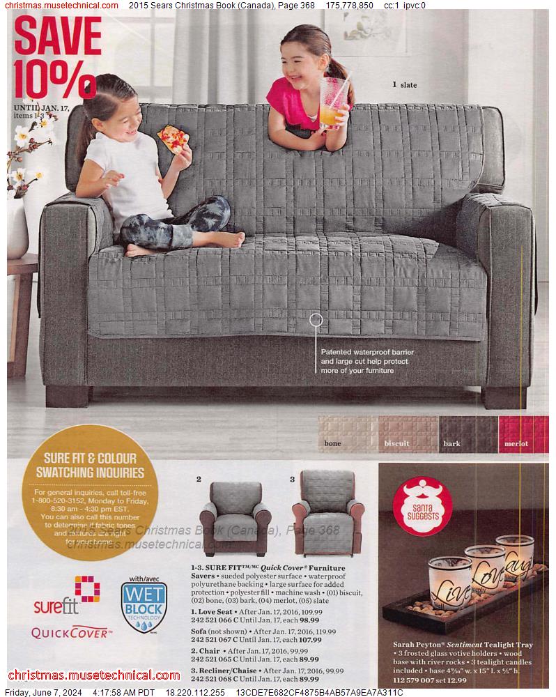 2015 Sears Christmas Book (Canada), Page 368