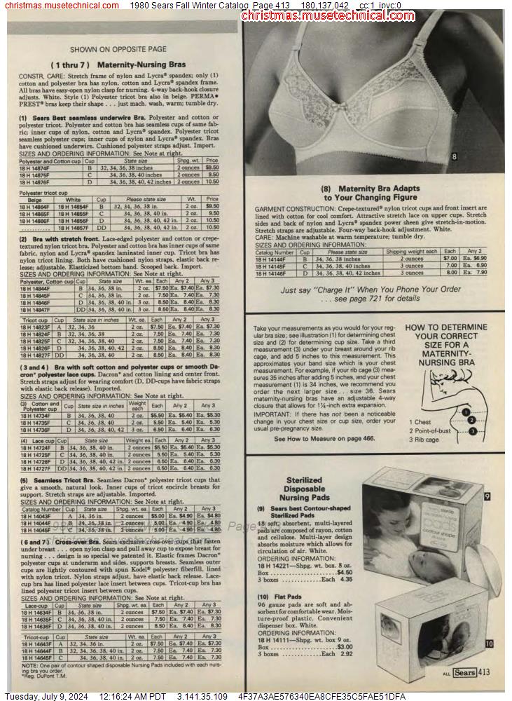 1980 Sears Fall Winter Catalog, Page 413