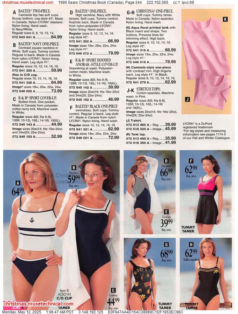 1999 Sears Christmas Book (Canada), Page 244