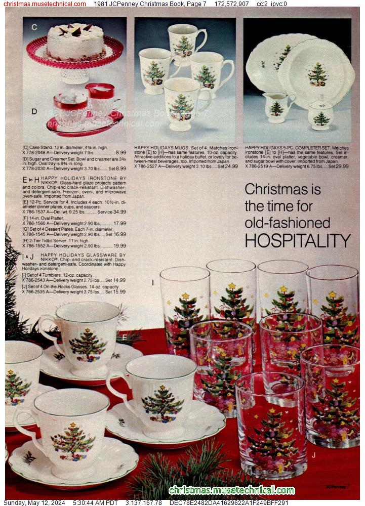1981 JCPenney Christmas Book, Page 7