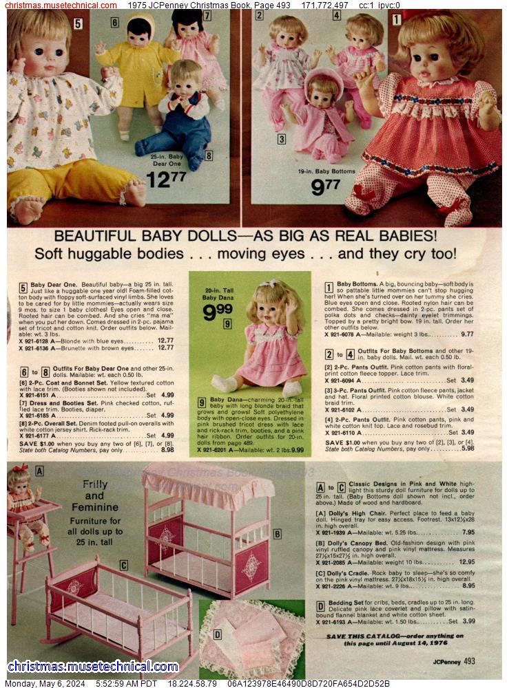 1975 JCPenney Christmas Book, Page 493