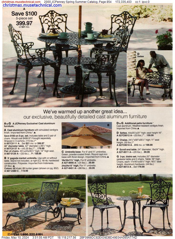 2000 JCPenney Spring Summer Catalog, Page 854