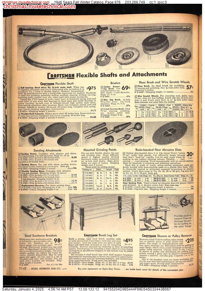 1946 Sears Fall Winter Catalog, Page 976