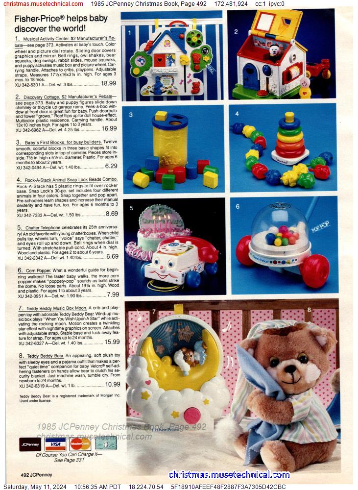 1985 JCPenney Christmas Book, Page 492