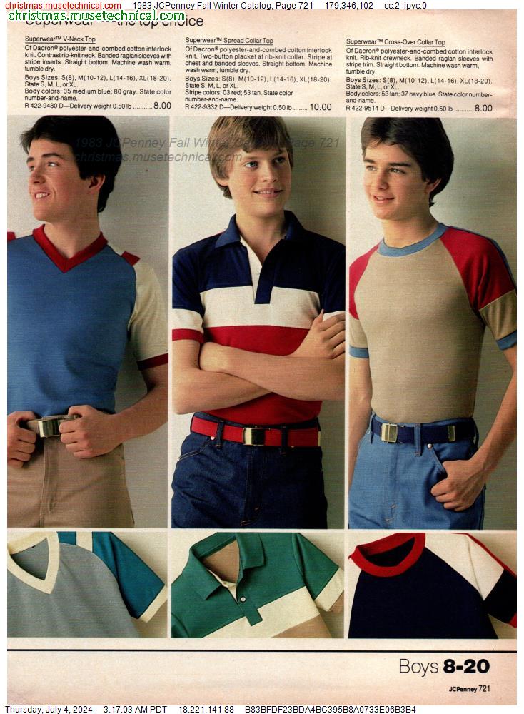 1983 JCPenney Fall Winter Catalog, Page 721