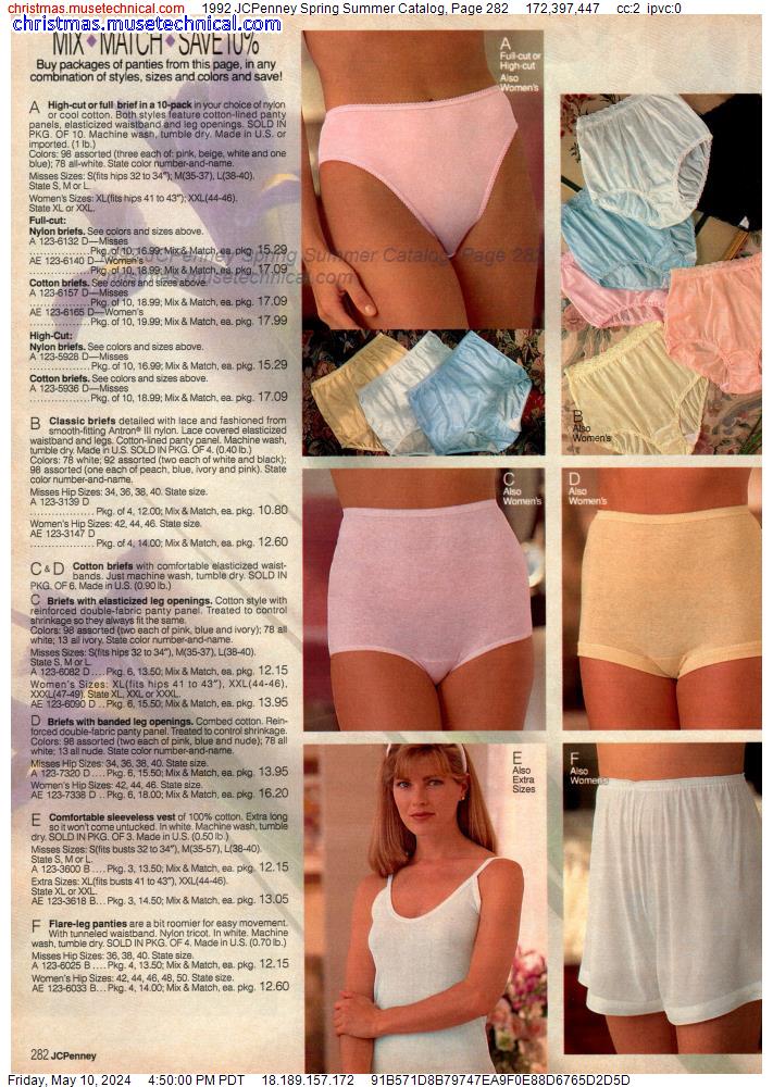 1992 JCPenney Spring Summer Catalog, Page 282