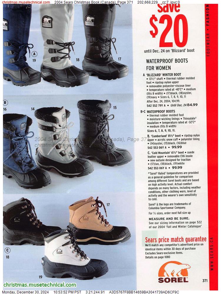 2004 Sears Christmas Book (Canada), Page 371