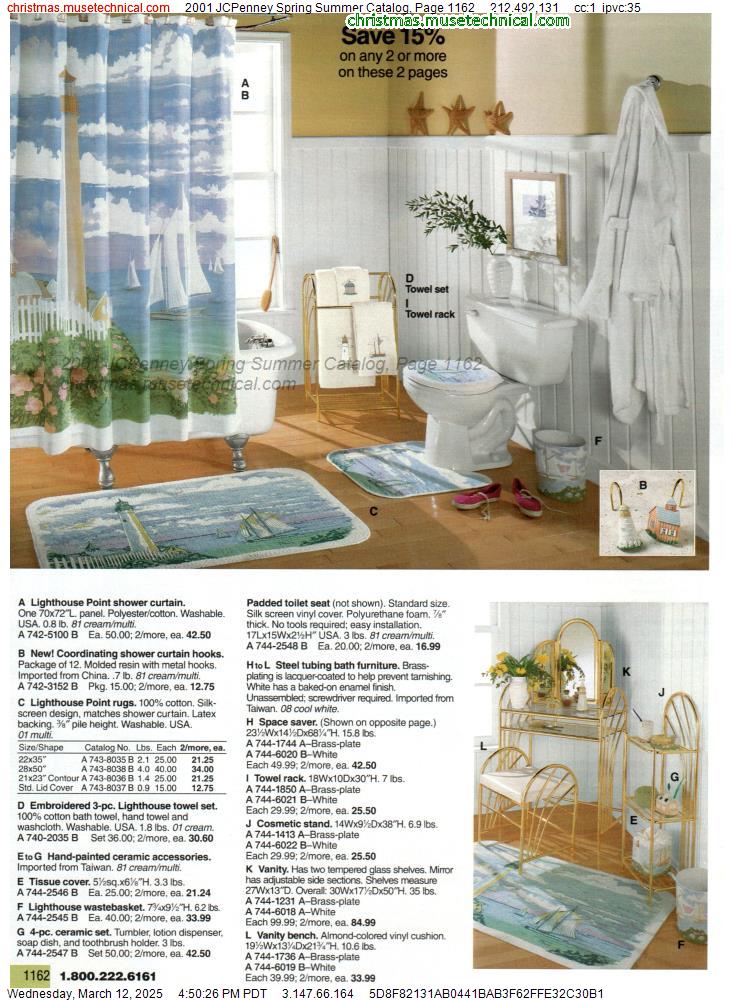 2001 JCPenney Spring Summer Catalog, Page 1162