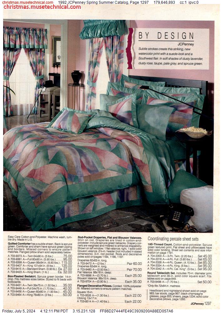 1992 JCPenney Spring Summer Catalog, Page 1297