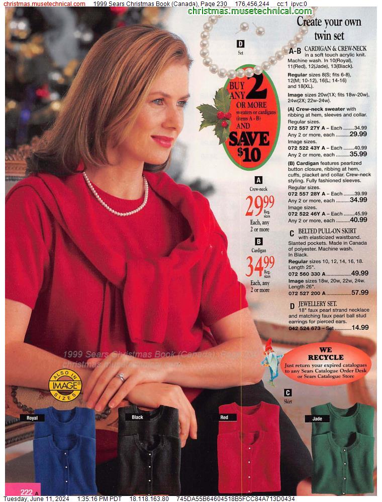 1999 Sears Christmas Book (Canada), Page 230