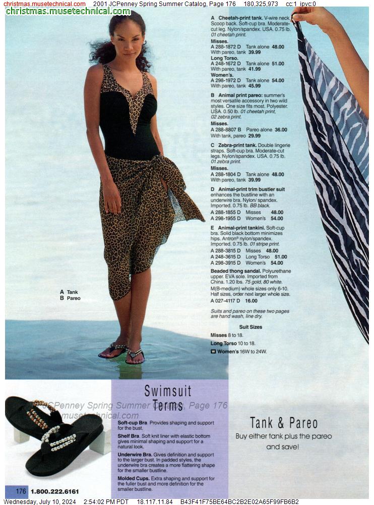 2001 JCPenney Spring Summer Catalog, Page 176