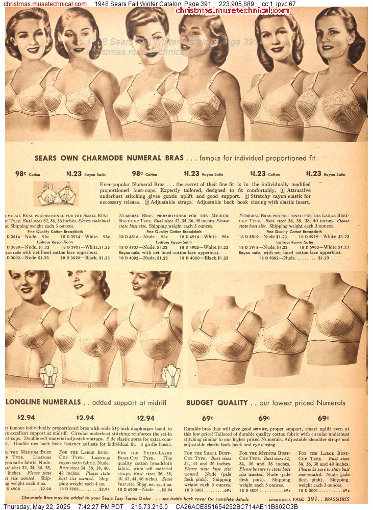 1948 Sears Fall Winter Catalog, Page 391
