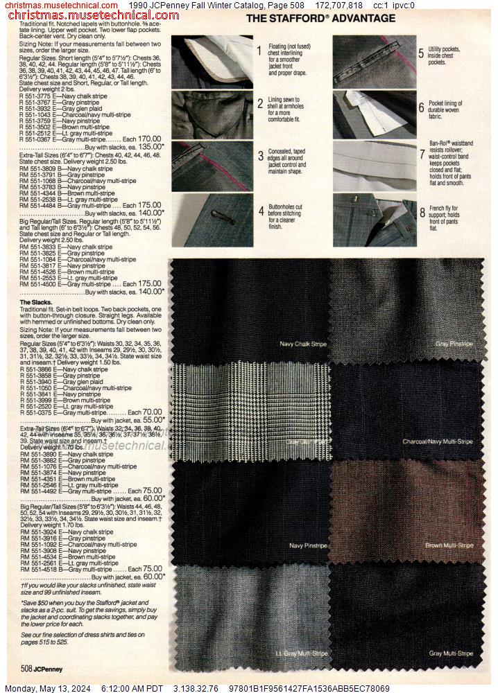 1990 JCPenney Fall Winter Catalog, Page 508