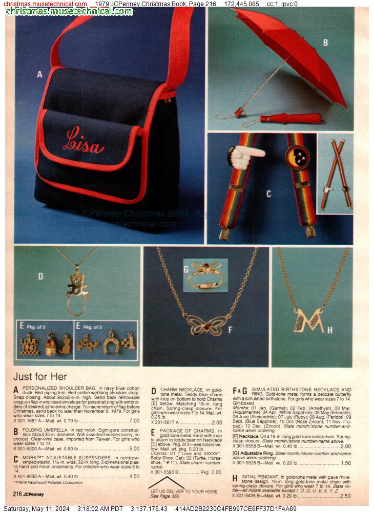 1979 JCPenney Christmas Book, Page 216