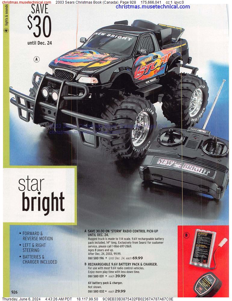 2003 Sears Christmas Book (Canada), Page 928