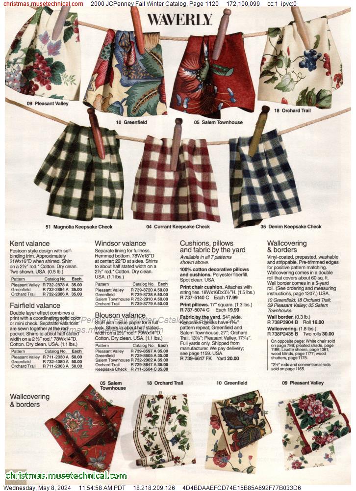 2000 JCPenney Fall Winter Catalog, Page 1120