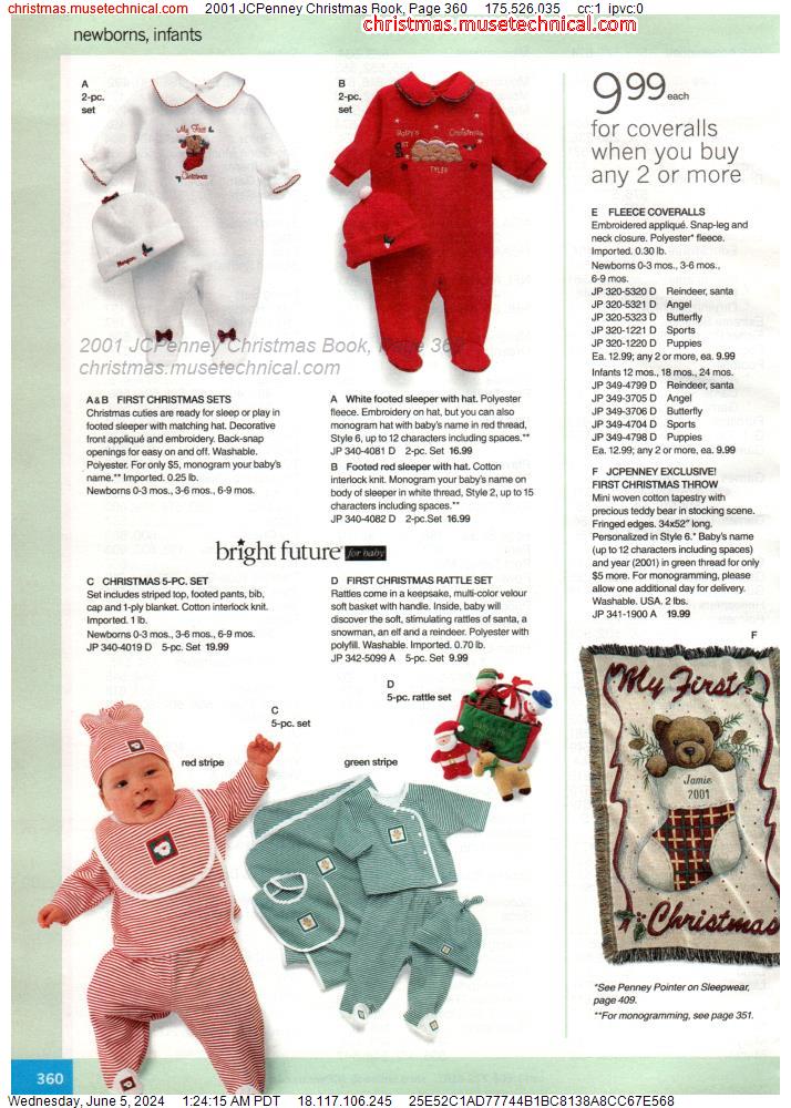 2001 JCPenney Christmas Book, Page 360