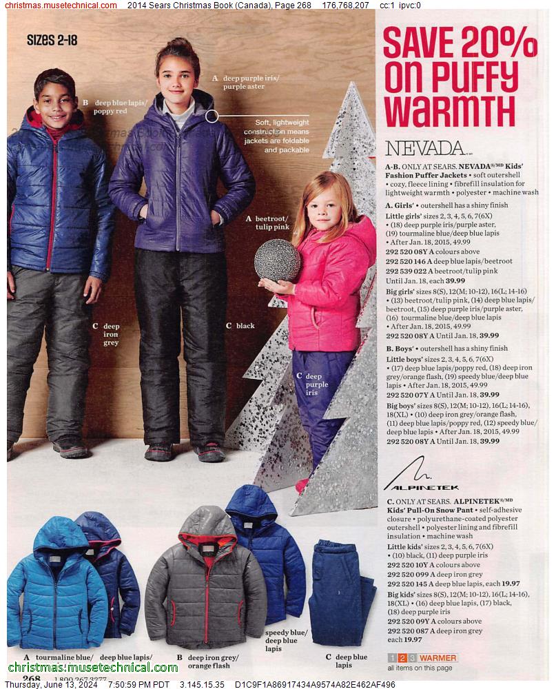 2014 Sears Christmas Book (Canada), Page 268