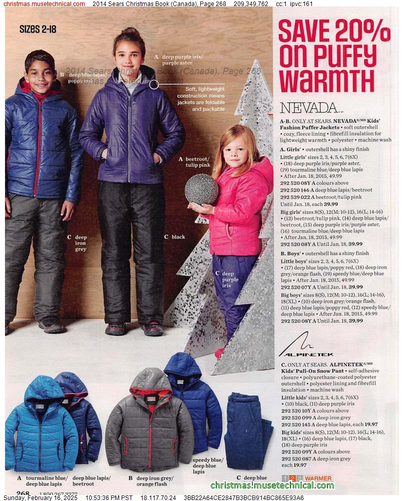 2014 Sears Christmas Book (Canada), Page 268