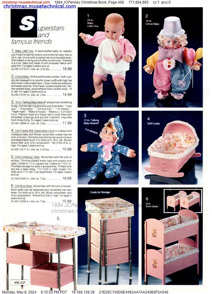 1984 JCPenney Christmas Book, Page 408