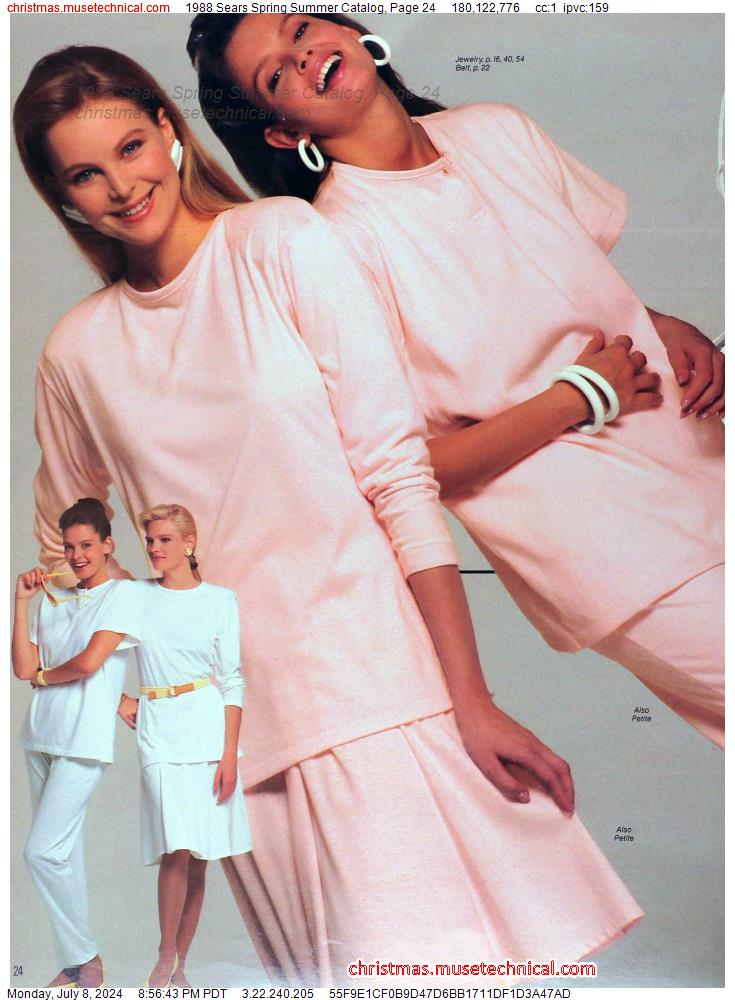 1988 Sears Spring Summer Catalog, Page 24