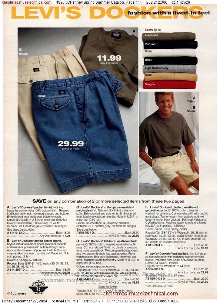 1996 JCPenney Spring Summer Catalog, Page 444