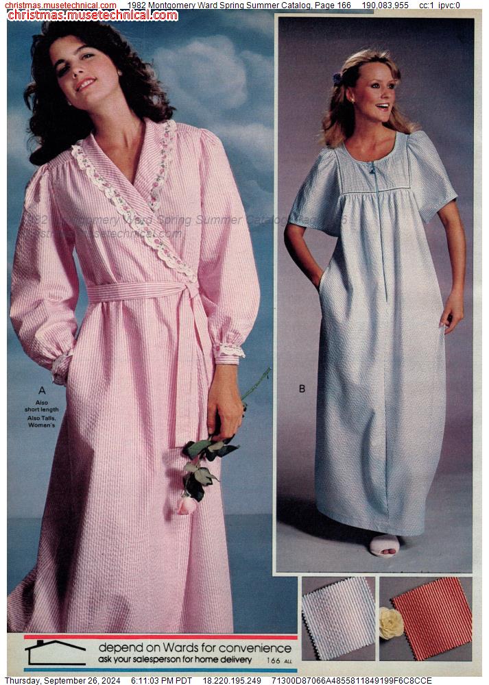 1982 Montgomery Ward Spring Summer Catalog, Page 166