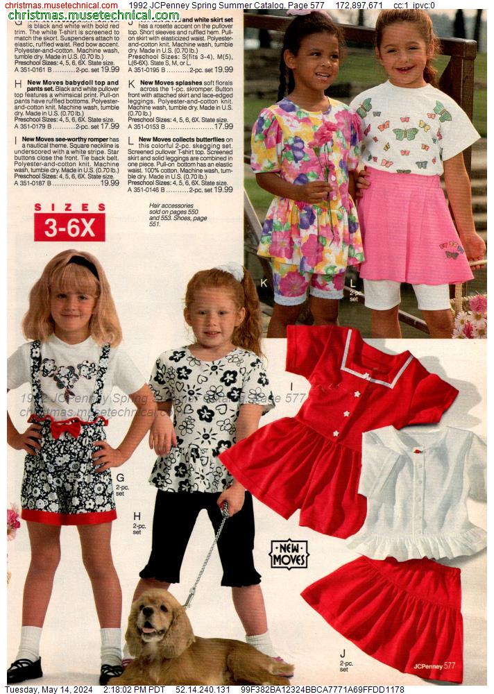 1992 JCPenney Spring Summer Catalog, Page 577