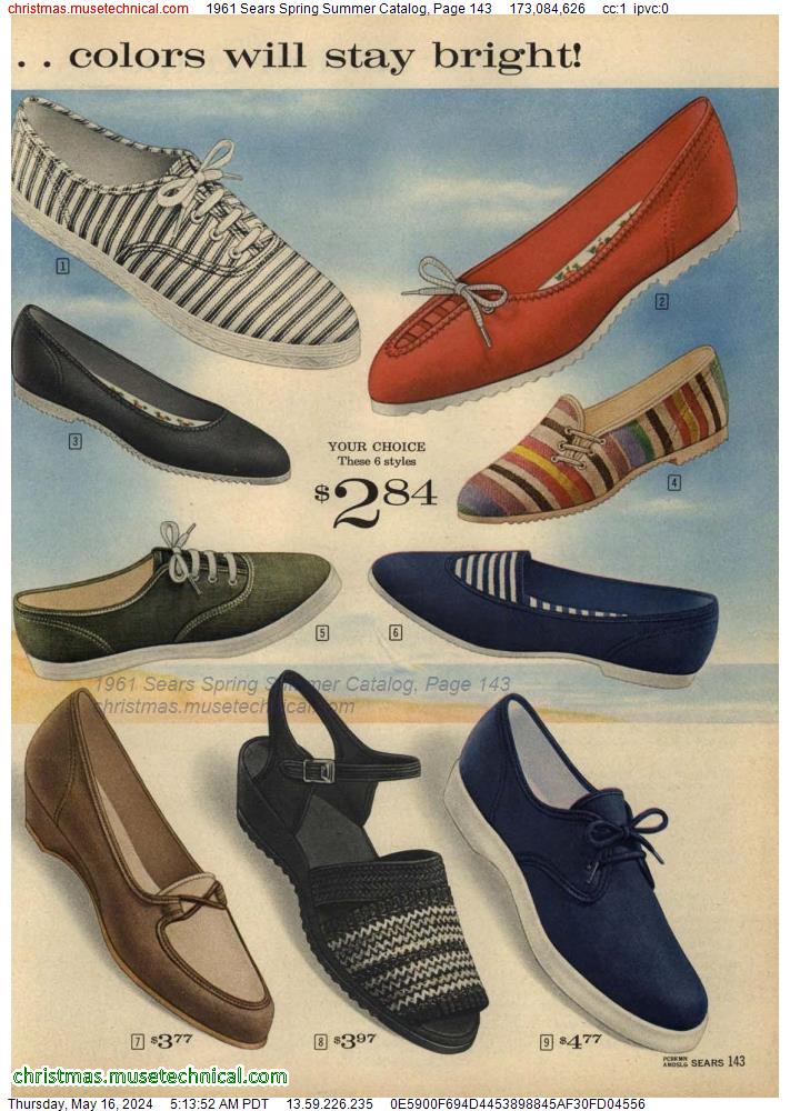 1961 Sears Spring Summer Catalog, Page 143