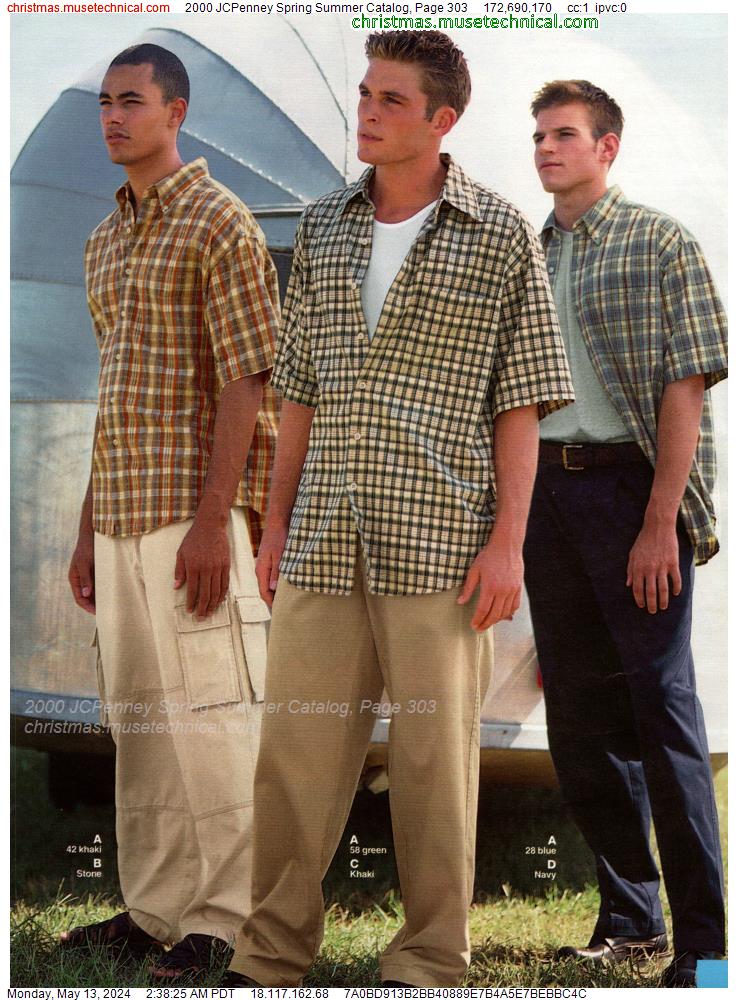 2000 JCPenney Spring Summer Catalog, Page 303