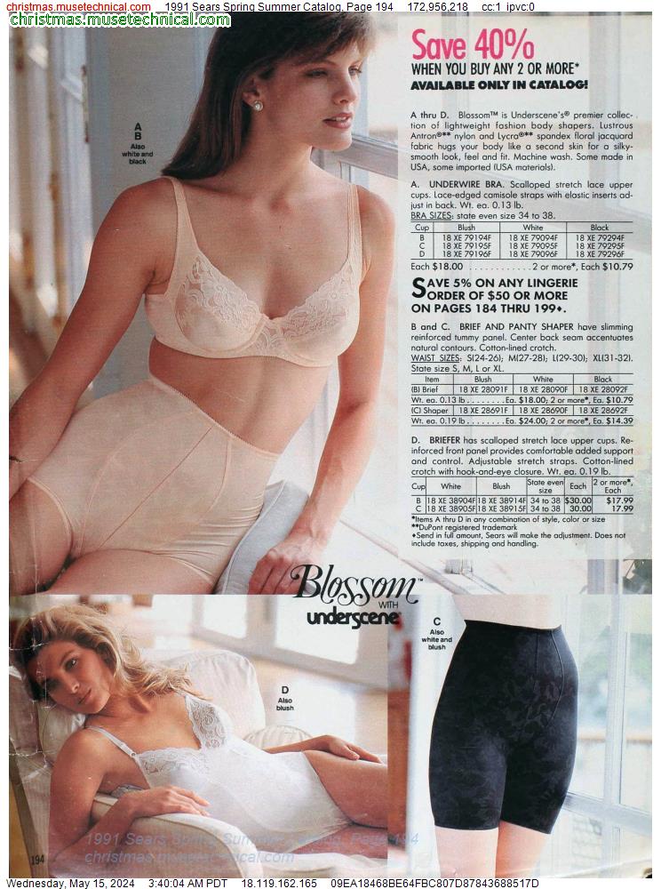 1991 Sears Spring Summer Catalog, Page 194