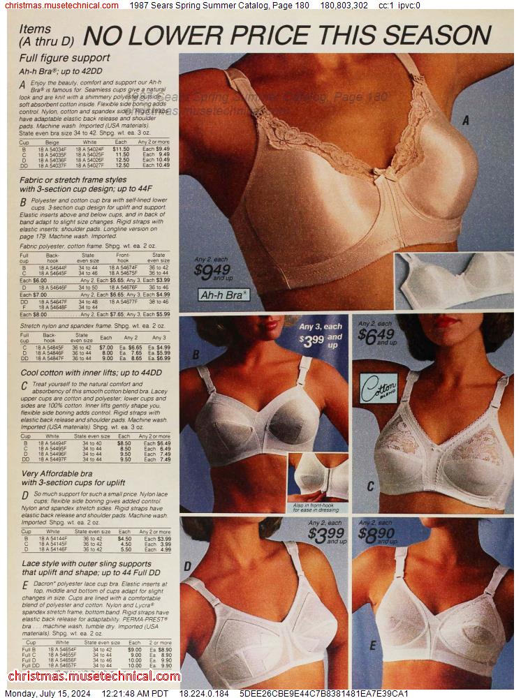 1987 Sears Spring Summer Catalog, Page 180