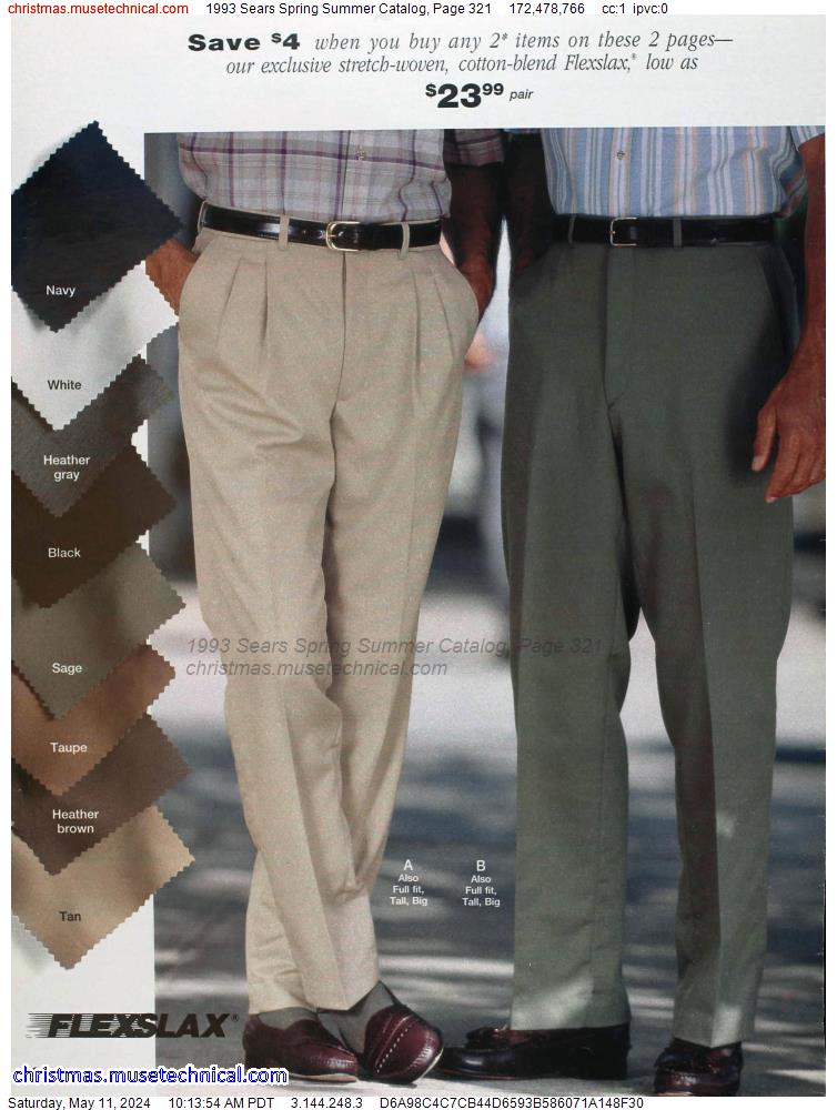1993 Sears Spring Summer Catalog, Page 321