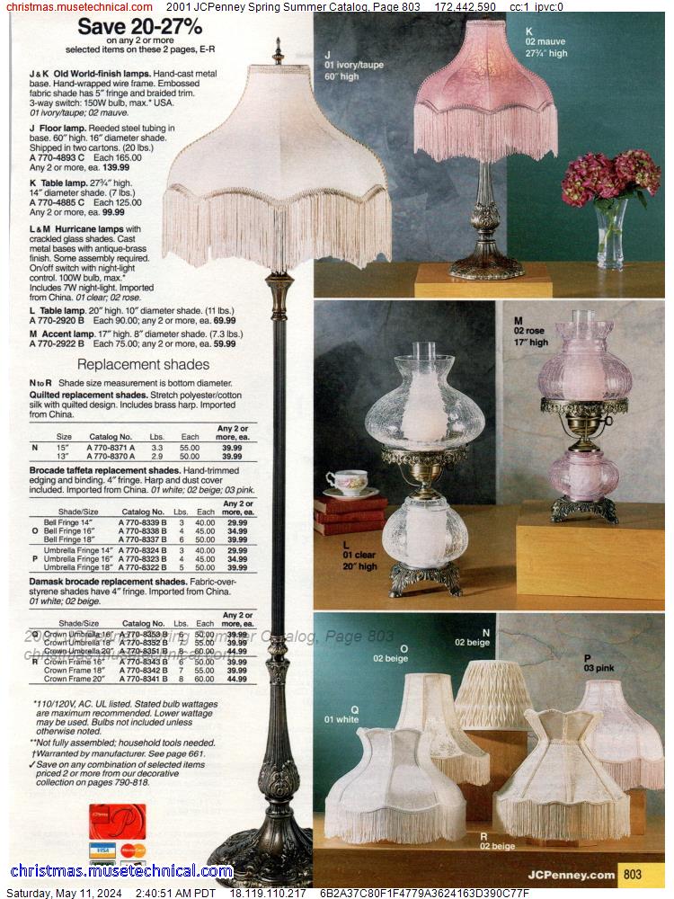 2001 JCPenney Spring Summer Catalog, Page 803
