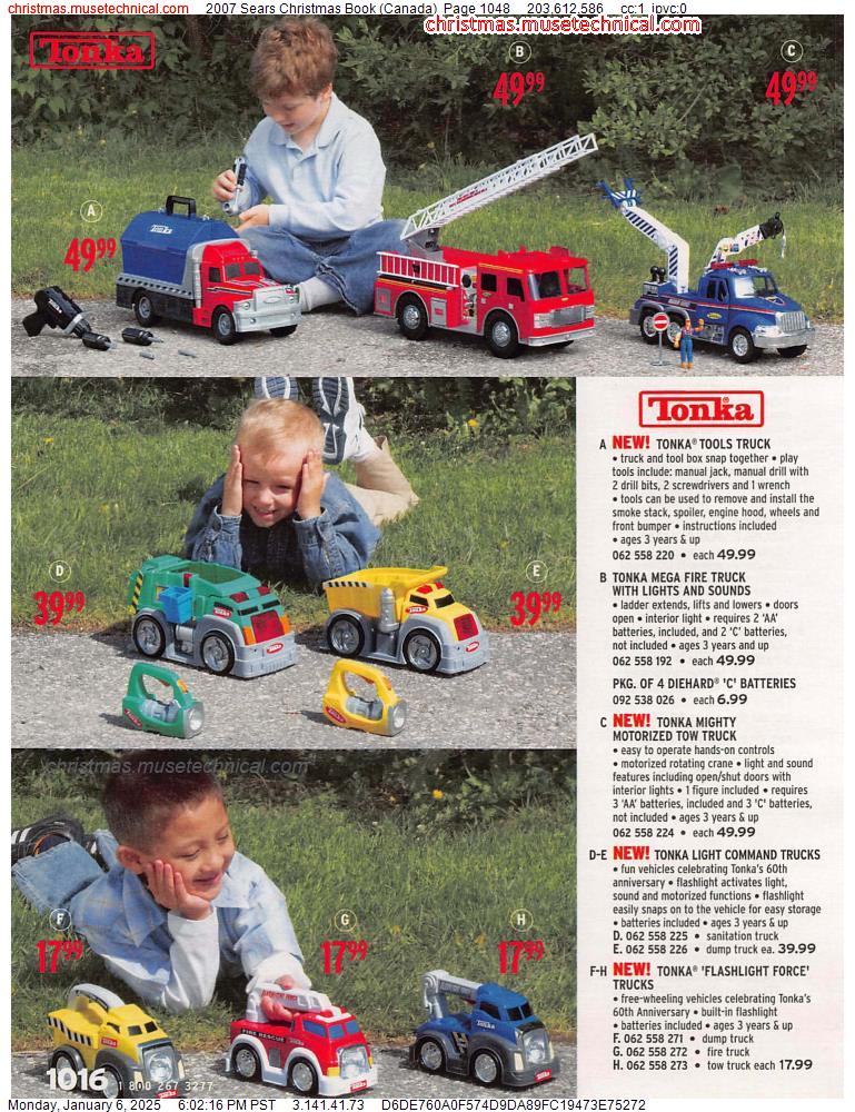 2007 Sears Christmas Book (Canada), Page 1048