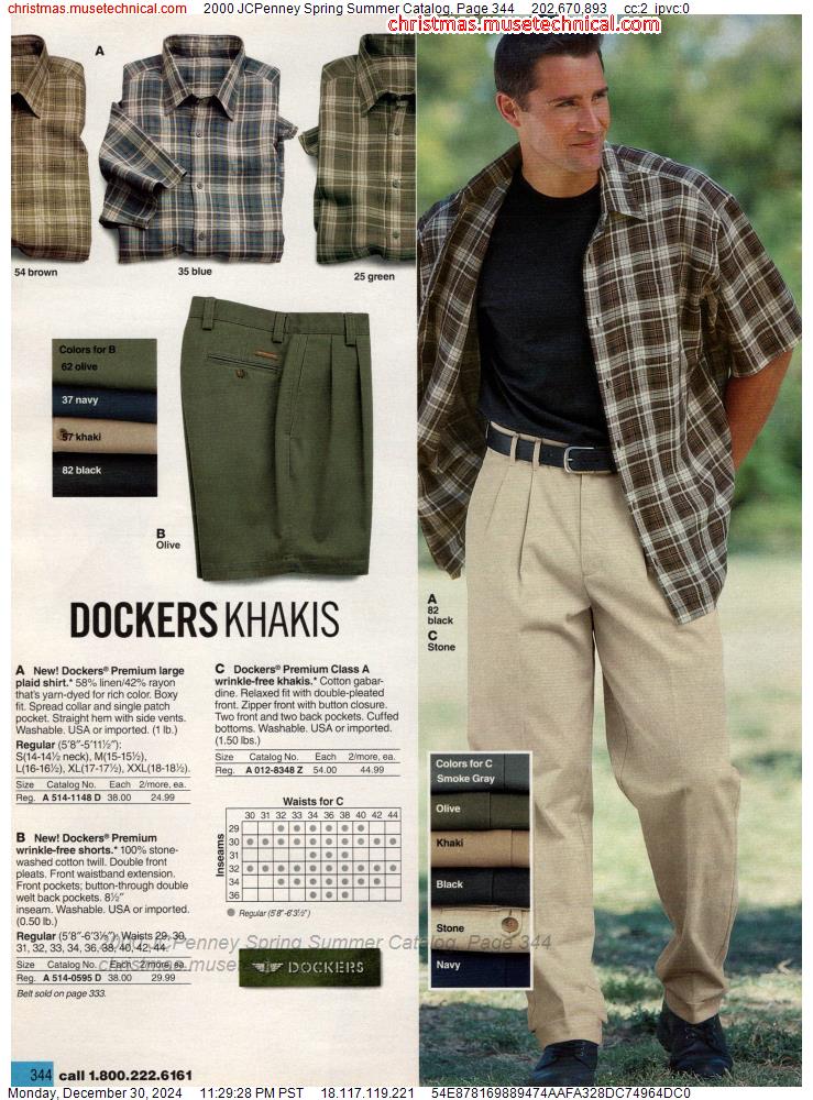 2000 JCPenney Spring Summer Catalog, Page 344