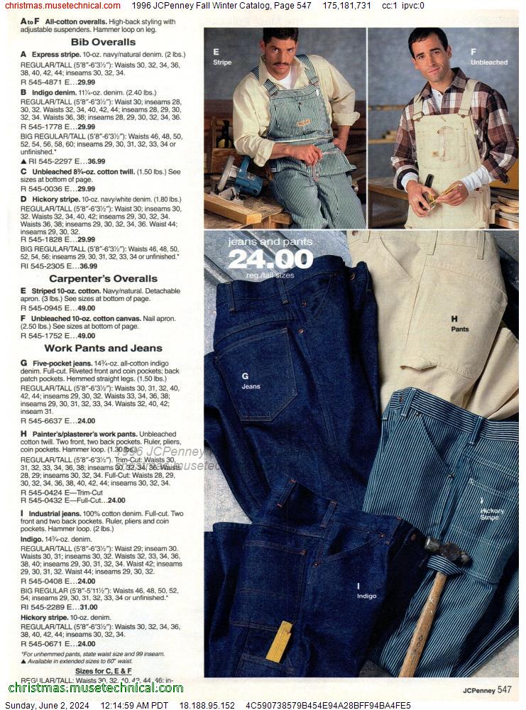 1996 JCPenney Fall Winter Catalog, Page 547