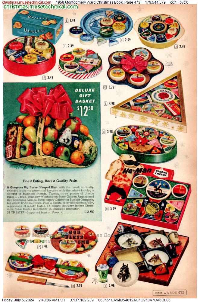 1958 Montgomery Ward Christmas Book, Page 473