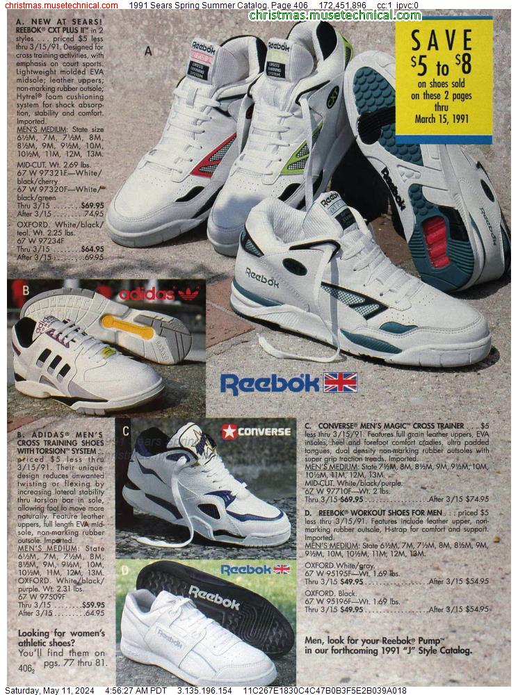 1991 Sears Spring Summer Catalog, Page 406