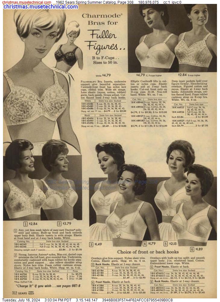 1962 Sears Spring Summer Catalog, Page 308