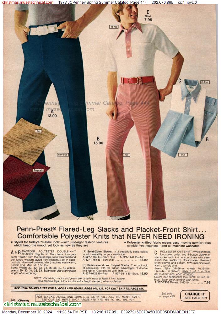 1973 JCPenney Spring Summer Catalog, Page 444