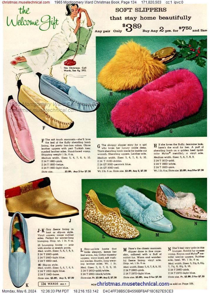 1965 Montgomery Ward Christmas Book, Page 134