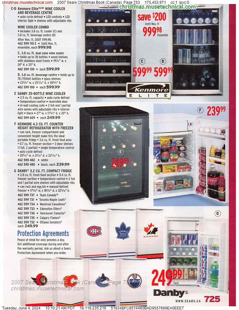 2007 Sears Christmas Book (Canada), Page 753