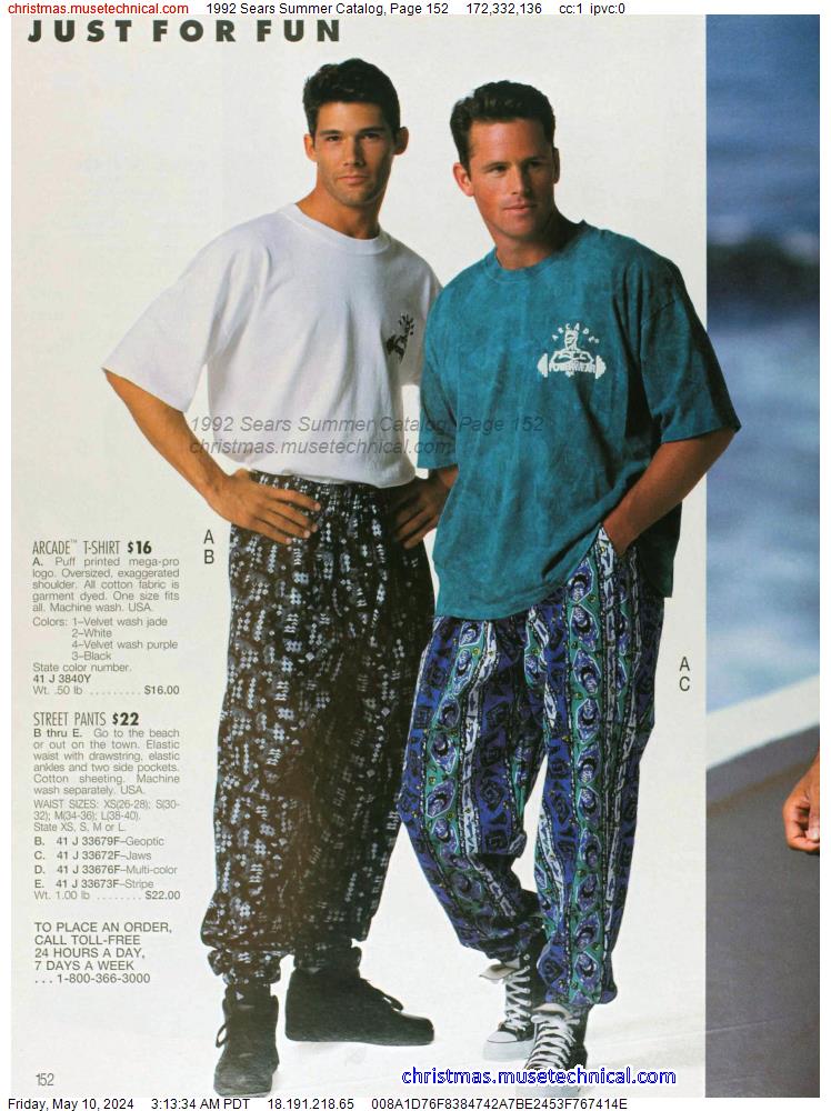 1992 Sears Summer Catalog, Page 152