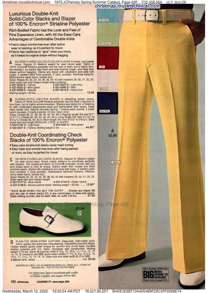 1975 JCPenney Spring Summer Catalog, Page 456