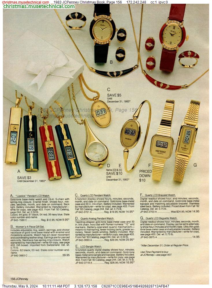 1983 JCPenney Christmas Book, Page 156