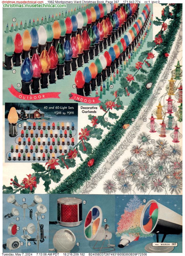 1962 Montgomery Ward Christmas Book, Page 387